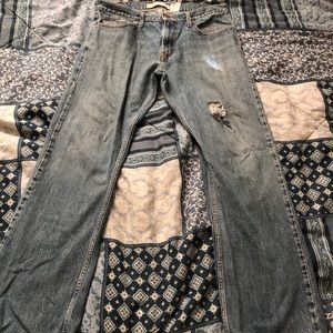 527 low bootcut Levi’s 34x32